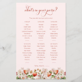 Berry Baby Shower Game