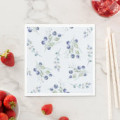 Berry Baby Showpaper Napkin Serviette (Beispiel)