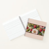 Berry Beautiful Garden Party: Square Notebook Notizblock (Innenseite)