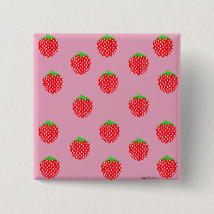 Berry Beautiful Summer Button