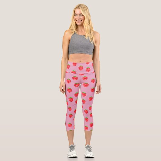 Berry Beautiful Summer Capri Leggings (Vorderseite)
