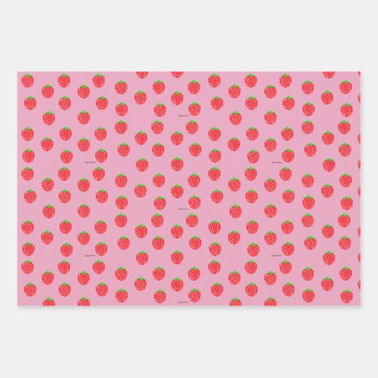 Berry Beautiful Summer Geschenkpapier Set (Vorderseite 3)