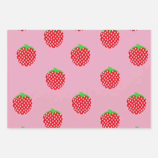 Berry Beautiful Summer Geschenkpapier Set (Vorderseite)