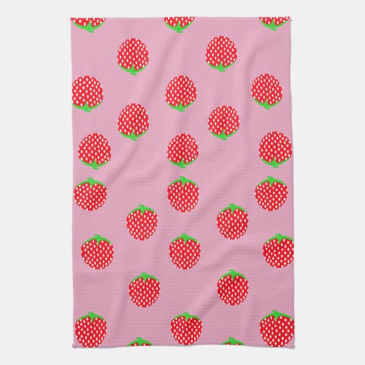 Berry Beautiful Summer Geschirrtuch (Vertikal)