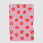 Berry Beautiful Summer Golfhandtuch (Vorderseite)