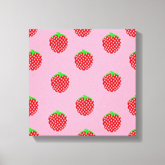 Berry Beautiful Summer Leinwanddruck (Vorderseite)