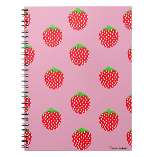 Berry Beautiful Summer Notizblock (Vorderseite)