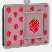 Berry Beautiful Summer Rahmen-Ornament Silber (Rechts)