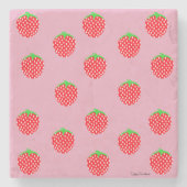 Berry Beautiful Summer Steinuntersetzer (Vorderseite)