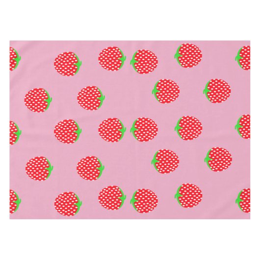 Berry Beautiful Summer Tischdecke (Vorderseite (Horizontal))