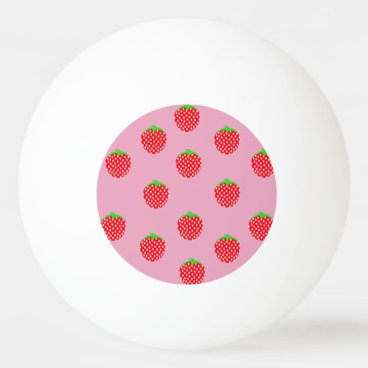 Berry Beautiful Summer Tischtennisball (Vorderseite)