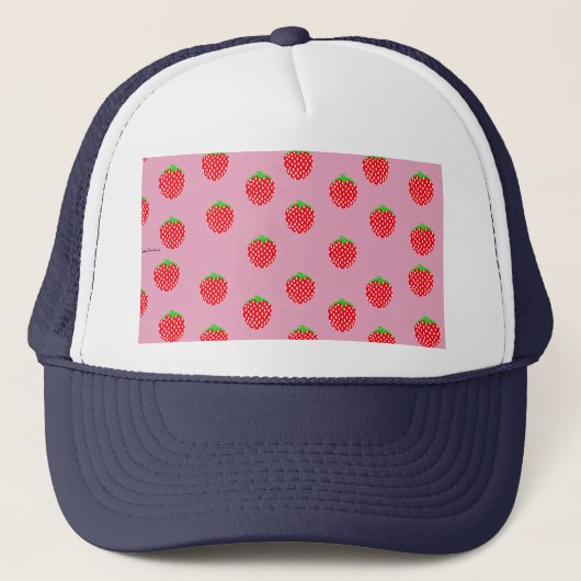 Berry Beautiful Summer Truckerkappe (Vorderseite)