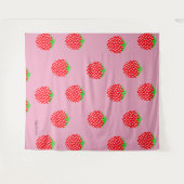 Berry Beautiful Summer Wandteppich (Vorderseite (Horizontal))