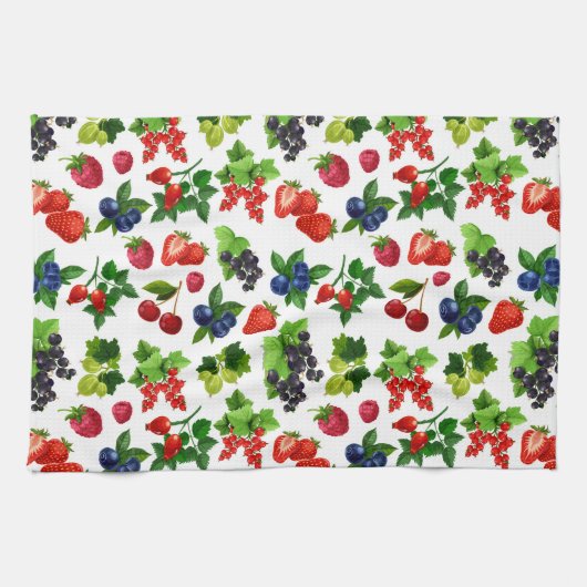 Berry Berry Geschirrtuch (Horizontal)