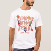 BERRY BEST LIFE Christlich JOHN 10 10 T-Shirt (Vorderseite)