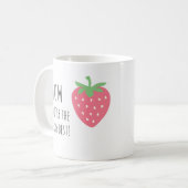 Berry Best Mama Strawberry Kaffeetasse (Vorderseite Links)