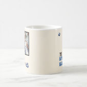 Berry Best Opa Foto Blaubeeren Textdesign Kaffeetasse (Mittel)