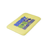 Berry Big Brother - Sibling Blueberry Pub Badematte (Schrägansicht)