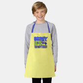 Berry Big Brother - Sibling Blueberry Pub Schürze (Getragen)