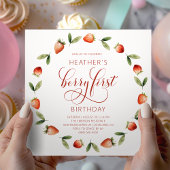 Berry Birthday Einladung