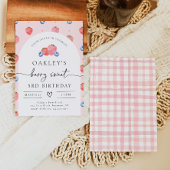 Berry Birthday Einladung | Berries Einladung