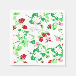 Berry Birthday Napkin Serviette