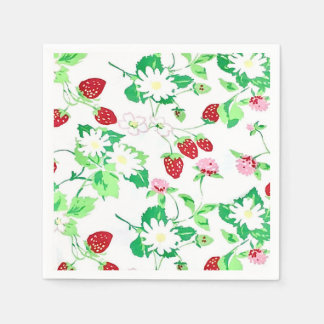 Berry Birthday Napkin Serviette