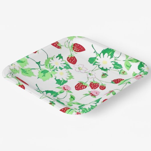 Berry Birthday Tellers Pappteller (Gewinkelt)