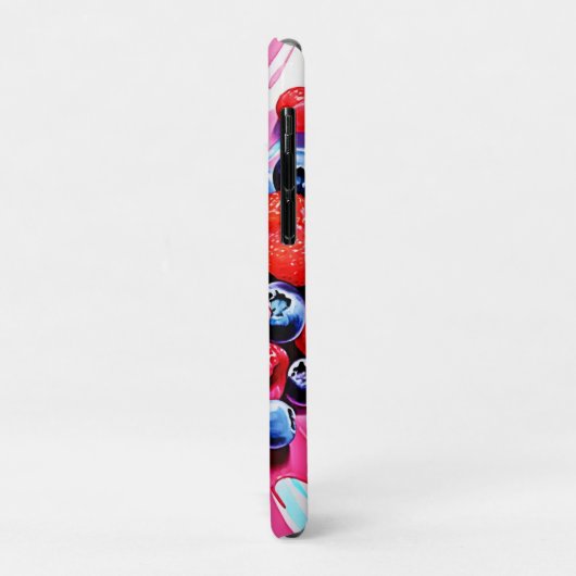 Berry Blast: Fruchtiger Spaß Case-Mate iPhone Hülle (Hinten/Links)