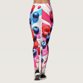 Berry Blast: Fruchtiger Spaß Leggings (Rückseite)