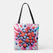 Berry Blast: Fruchtiger Spaß Tasche (Rückseite)