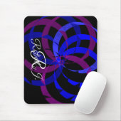 Berry Blend Geometric Mouse Pad Mousepad (Mit Mouse)