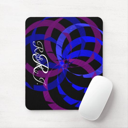 Berry Blend Geometric Mouse Pad Mousepad (Mit Mouse)