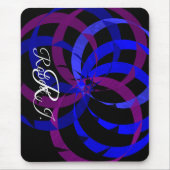 Berry Blend Geometric Mouse Pad Mousepad (Vorne)