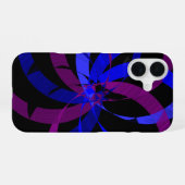 Berry Blend Geometrisches iPhone 16 Case Hülle (Rückseite (Horizontal))