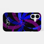 Berry Blend Geometrisches iPhone 16 Case Hülle (Rückseite (Horizontal))