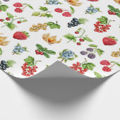 Berry Bliss Pattern Geschenkpapier (Ecke)