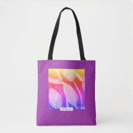 Berry&Blossom, Abstract Art Tasche