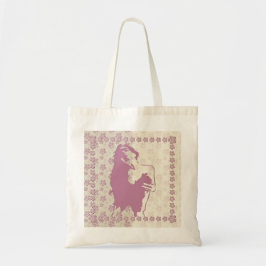 Berry Blossom - Druckbeutel Tragetasche (Vorne)