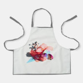 Berry Blossom Fusion Artistic All-over Print Schürze (Vorderseite)