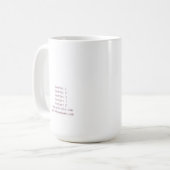 Berry Blossom - Kaffee, Tee-Tasse, Cup Kaffeetasse (Vorderseite Links)
