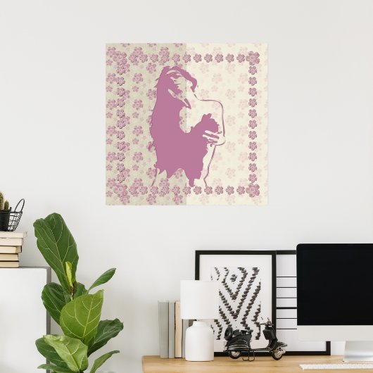 Berry Blossom - Poster (Heimbüro)