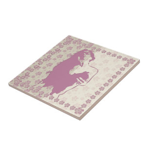 Berry Blossom - Tile Fliese