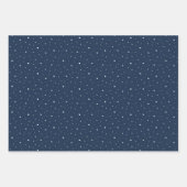 Berry Blue Christmas Wrapping Paper Sheets Geschenkpapier Set (Vorderseite 3)