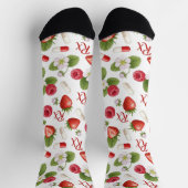 Berry, Blume & Pill Pattern Pharmacy Socken (Oben)