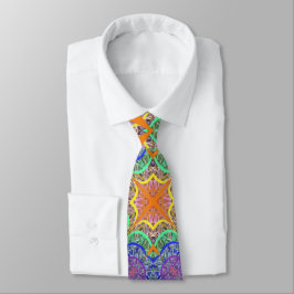 Berry Boho Rhombus Neck Tie Krawatte