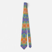 Berry Boho Rhombus Neck Tie Krawatte (Vorderseite)