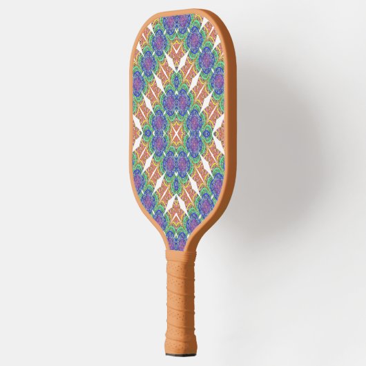 Berry Boho Rhombus Pickleball Schläger (Links)