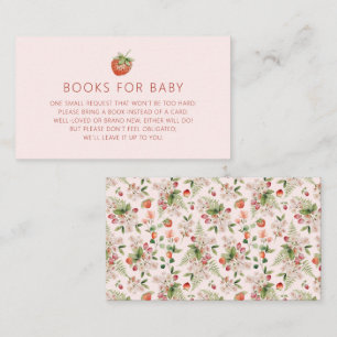 Berry Books für Baby Begleitkarte