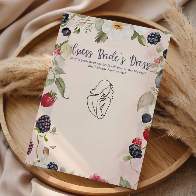 Berry Botanical Guess Bride’s Dress Game (Von Creator hochgeladen)